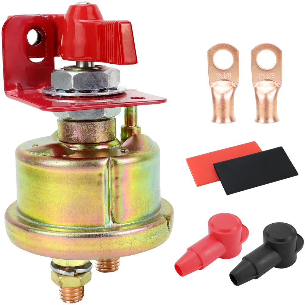 300A For Battery Cut Off Switch Kit for Automotive and Marine Applications Including Cars Recreational Vehicles Boats and Yachts