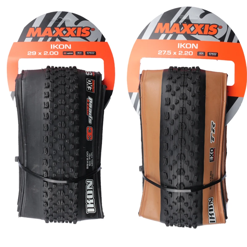 2PCS MAXXIS IKON Original Mountain Bike Tire 26 29 Folding Anti Puncture Tubeless XC Off-road Bicycle Tyre