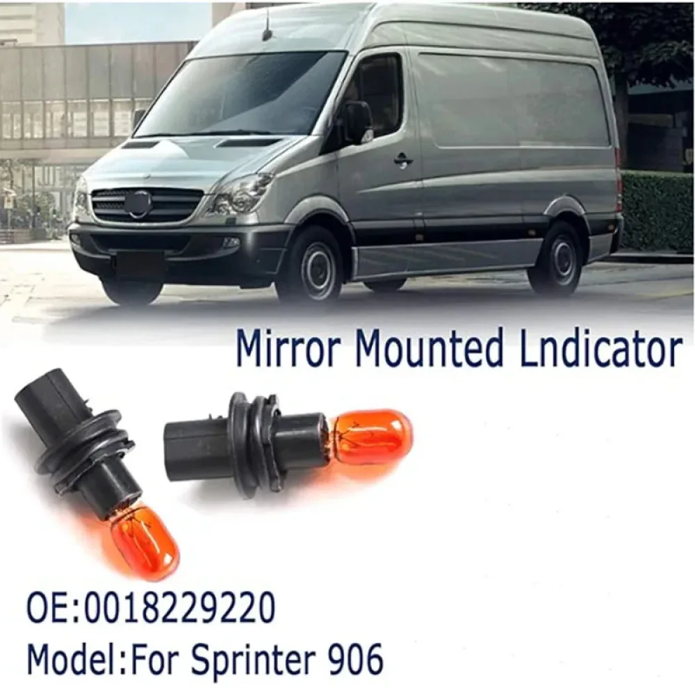 Side Mirror Turn Signal Light Bulb For Mercedes Sprinter W906 Automotive Indicator Replacement Lamp 0008201277 Component
