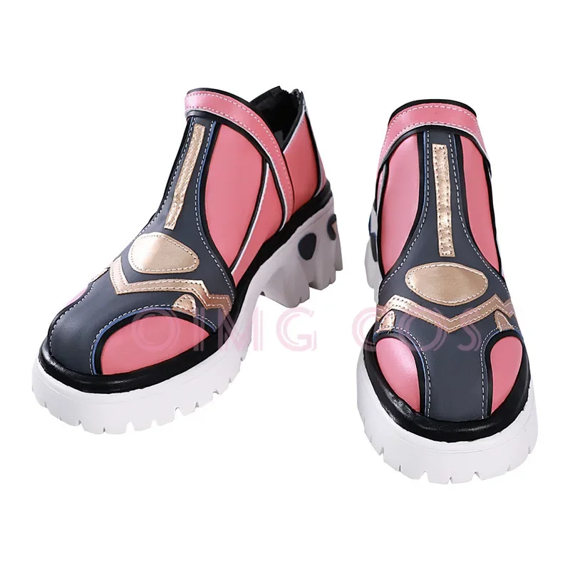 Genshin Impact Varesa Cosplay Shoes Anime Chinese Style  for Halloween Women Game