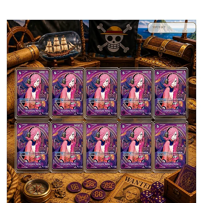 Vinsmoke Reiju EB03-031 en DIY OPCG Collection Cards Self Made Single Card Classic Game Anime Card Gift Toy 5PCS 10PCS Set