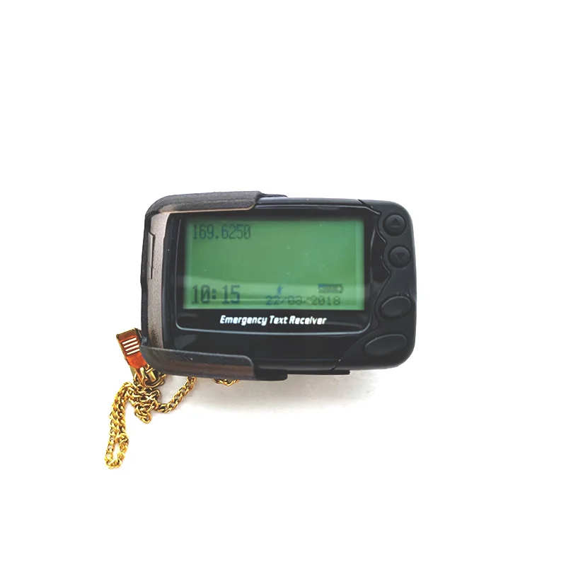 Alphanumeric Beeper Pager Smart Wireless Paging System Support Korean English Germany Hebrew Arabic Language