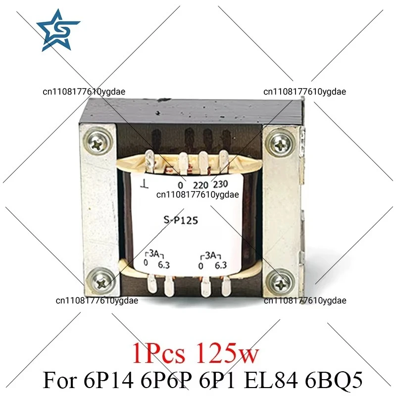 

Силовой трансформатор 125 Вт для лампового усилителя 6P14,6P6P,6P1,EL84,6BQ