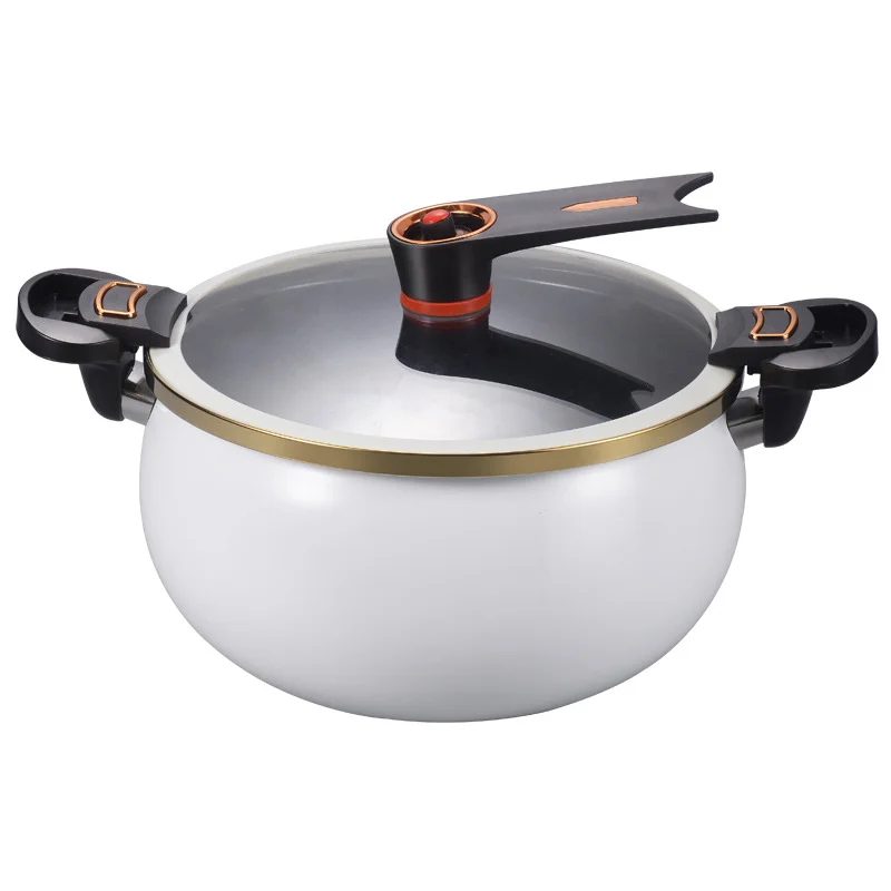 kitchen items Ceramic non-stick soup pot multi-functional household cooking pot 7L large capacity suitable for braising stewing