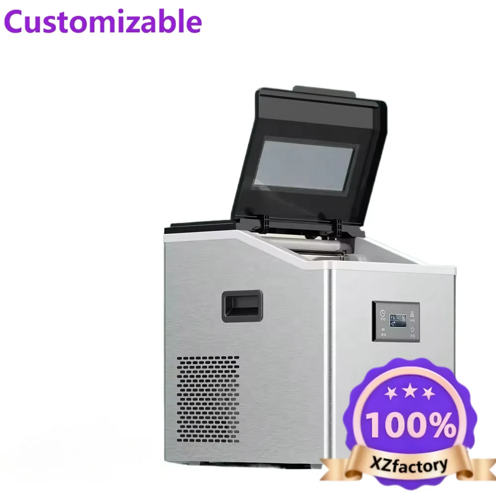 Factory Direct 2026 Produttori di blocchi di cubetti di ghiaccio elettrici da banco Vendita calda 50 kg Piccola macchina automat