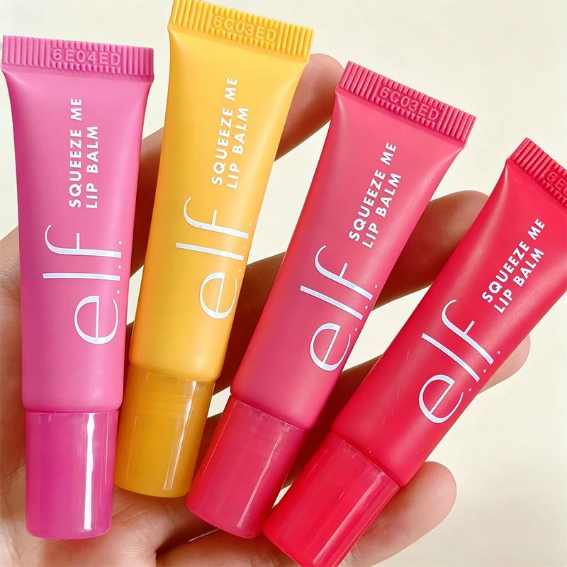 New Elf 2Pcs Duo Set Bubblegum-Cherry Mango-Watermelon Mint-Chocolate Lip Balm Lasting Moisturizer Lip Gloss Brand Cosmetics
