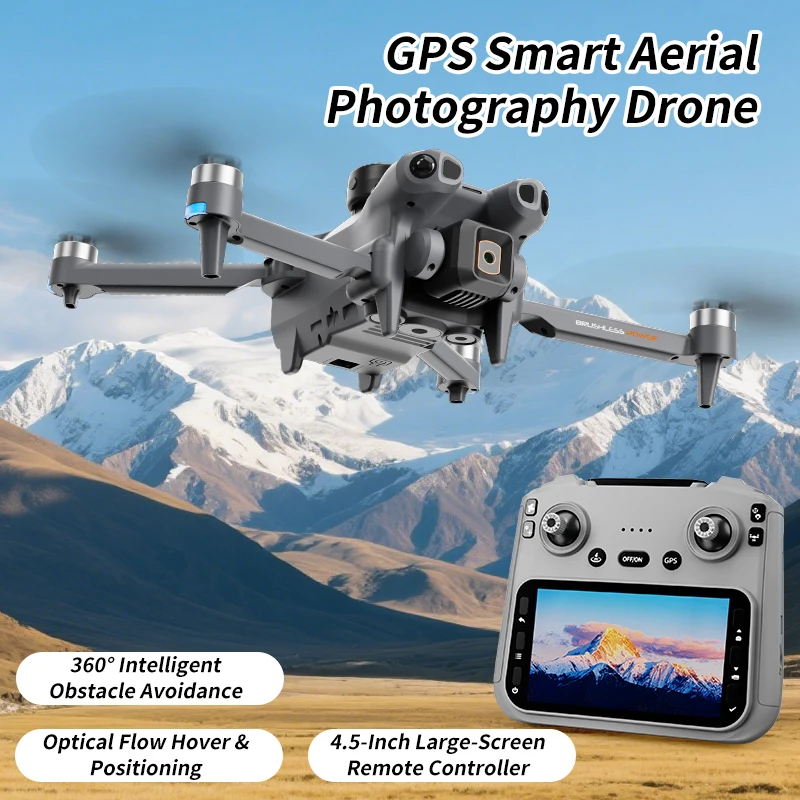 

S198 high-definition image transmission optical flow GPS low power return 50x zoom adjustment waypoint takeoff surround flight