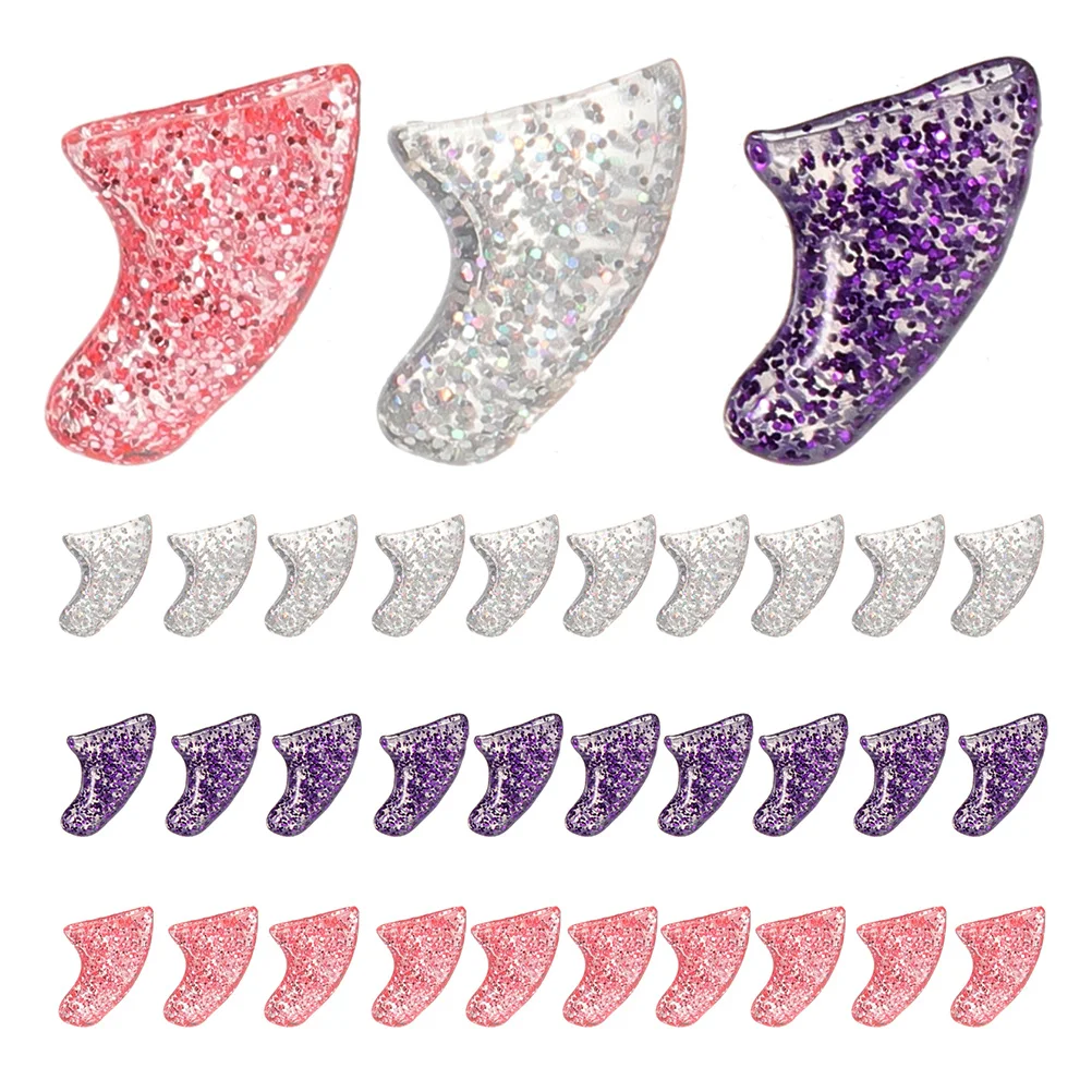 

60Pcs Adorable Cat Nail Covers Long Lasting Pet Nails Protector Simple Safe DIY Colored Caps for Cats Pet