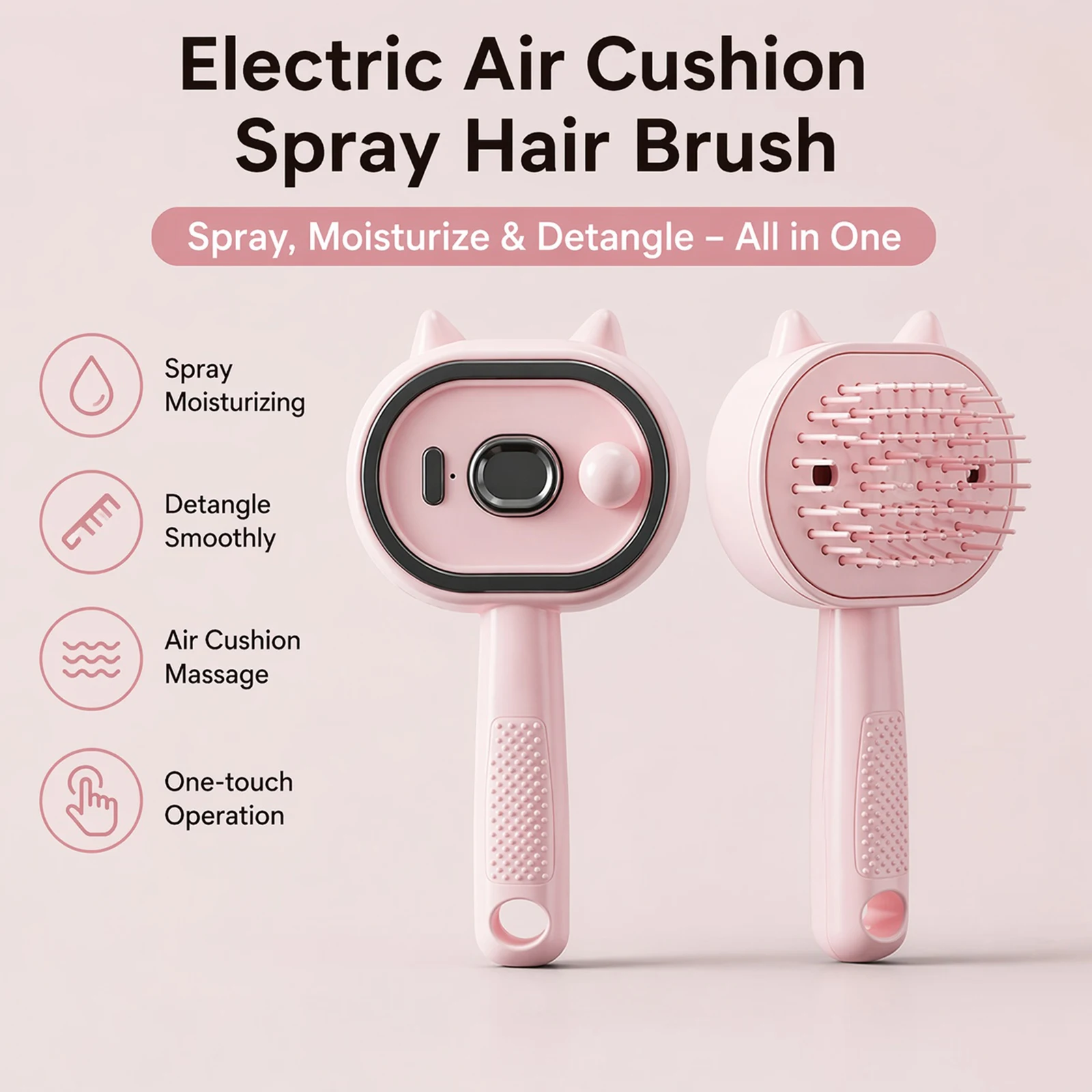 Elektrische Spray- & Massage-H – Hair Care Frizzy Hair Bewertung und Preis