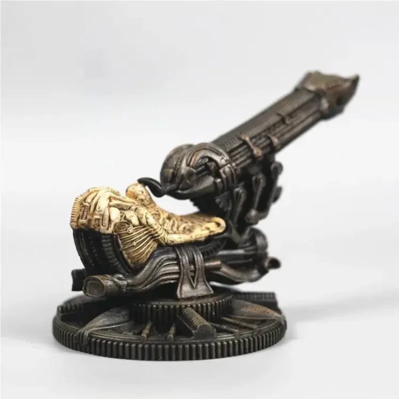 H. R. Giger AVP Prometheus Space Jockey Cannon Modell Lustige Serie Statue Harz Action Puppe Spielzeug Desktop Ornament
