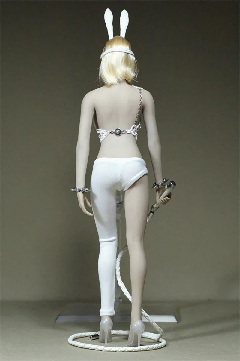 1/6 Schaal Miss White Rabbit Kleding met Totem Top Enkele Been Leggings Set voor 12in Ph Tbl Vrouwelijke Soldaat Action Figure speelgoed