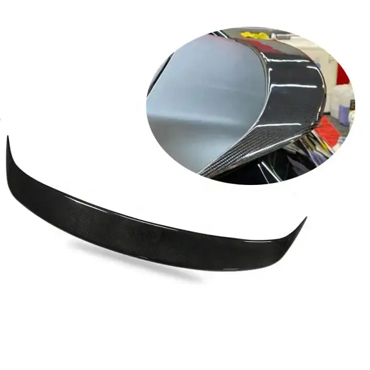 

High Quality Carbon Fiber Rear Roof Spoiler for Benz C Class W205 C260 C250 C43 5D S Travel Edition 2015-2021 Top Tail Wing