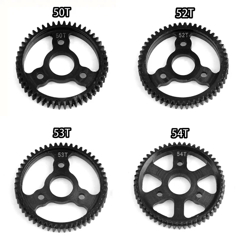 Steel 50T 52T 53T 54T Spur Gear 0.8M 32P for Traxxas Slash 4x4 VXL Stampede Rustler 1/10 RC Car Upgrade Parts