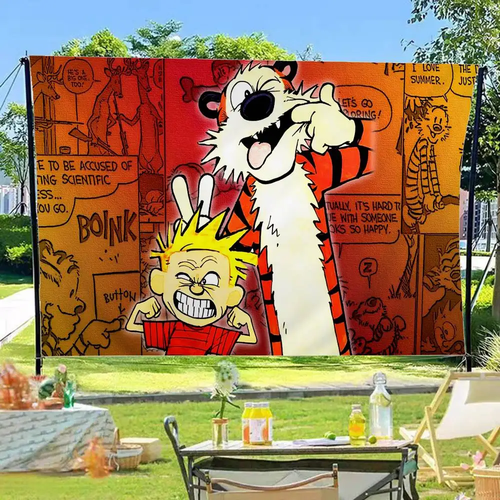Andrews McMeel Publishing High End Quality Banner Printing Artistic Atmosphere Style Camping Flag