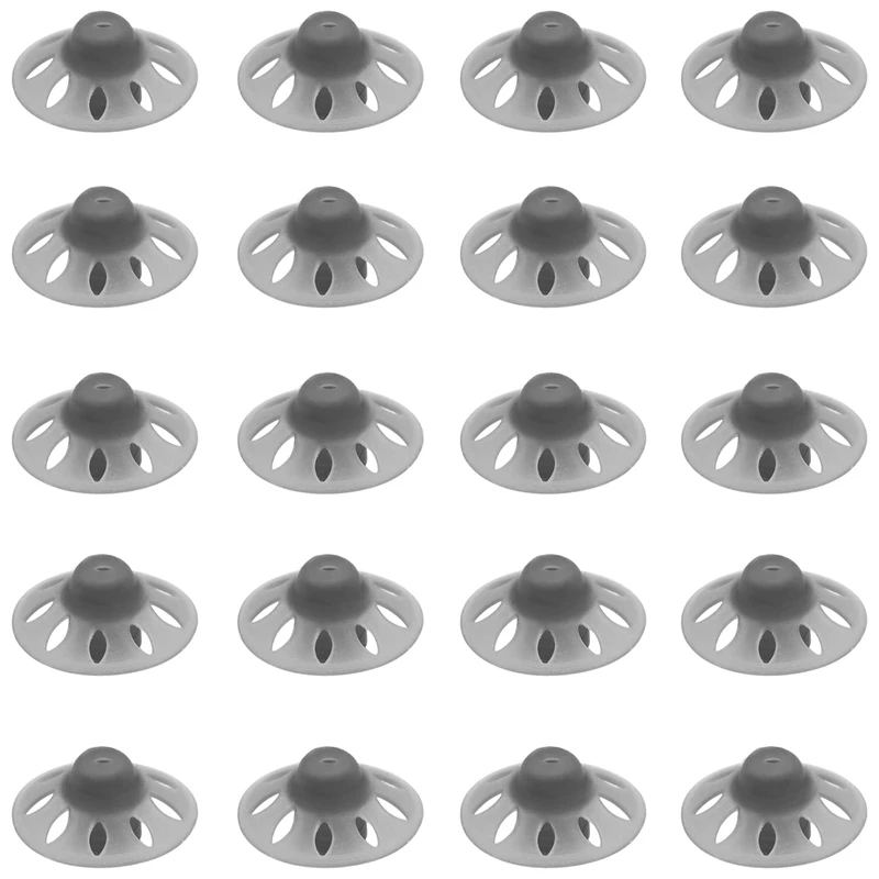 Hearing Aid Domes for Phonak Marvel & Paradise RIC BTE Models SDS 4.0 Large Open Dome 10mm 20 Pcs Pack,Large