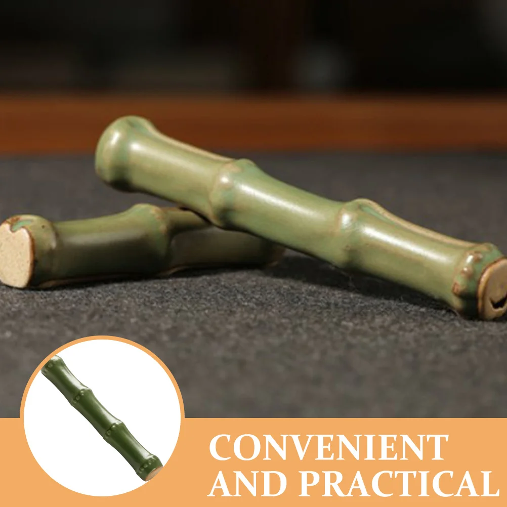 

Elegant Brush Pen Rest Ceramic Calligraphy Holder for Writing Brushes Ink Pens Art Study Desk Decor Accessory Paint Brush Rest