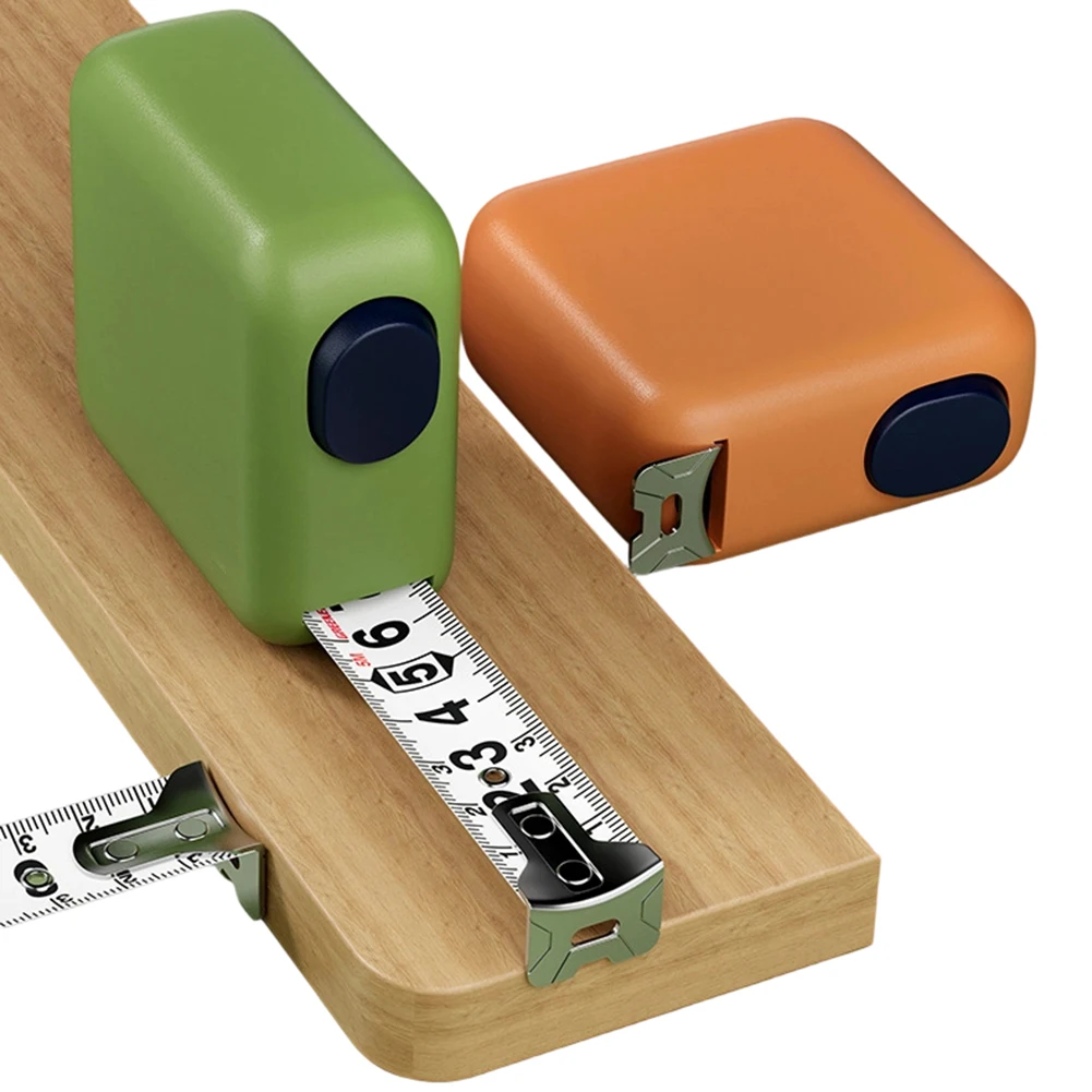 Waterproof Steel Tape Measure: Precision & Self-Locking Tape Measure For Accurate Home Improvement And Garden Work Tools