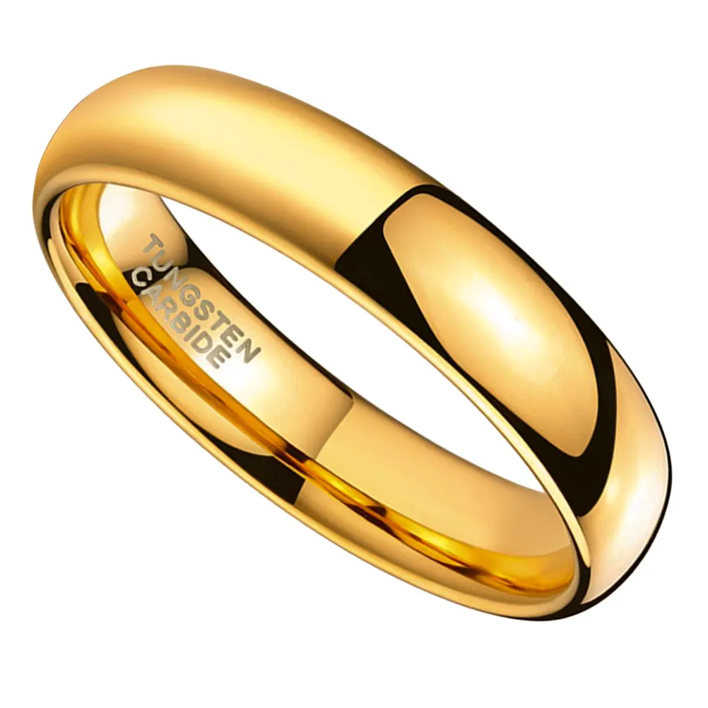 

The Tungsten Jewelry for Women Girls Wedding Golden Teens Miss