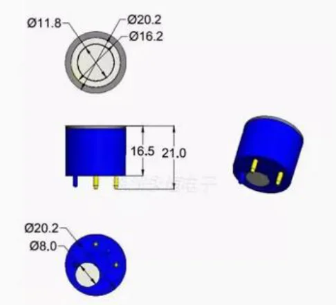 New Oxygen ASAIR concentration sensor probe AO-03 AO3 A03 detector compatible CITY  AAY80-390R 40XV 4OXV 4OX-V 4OXV-2