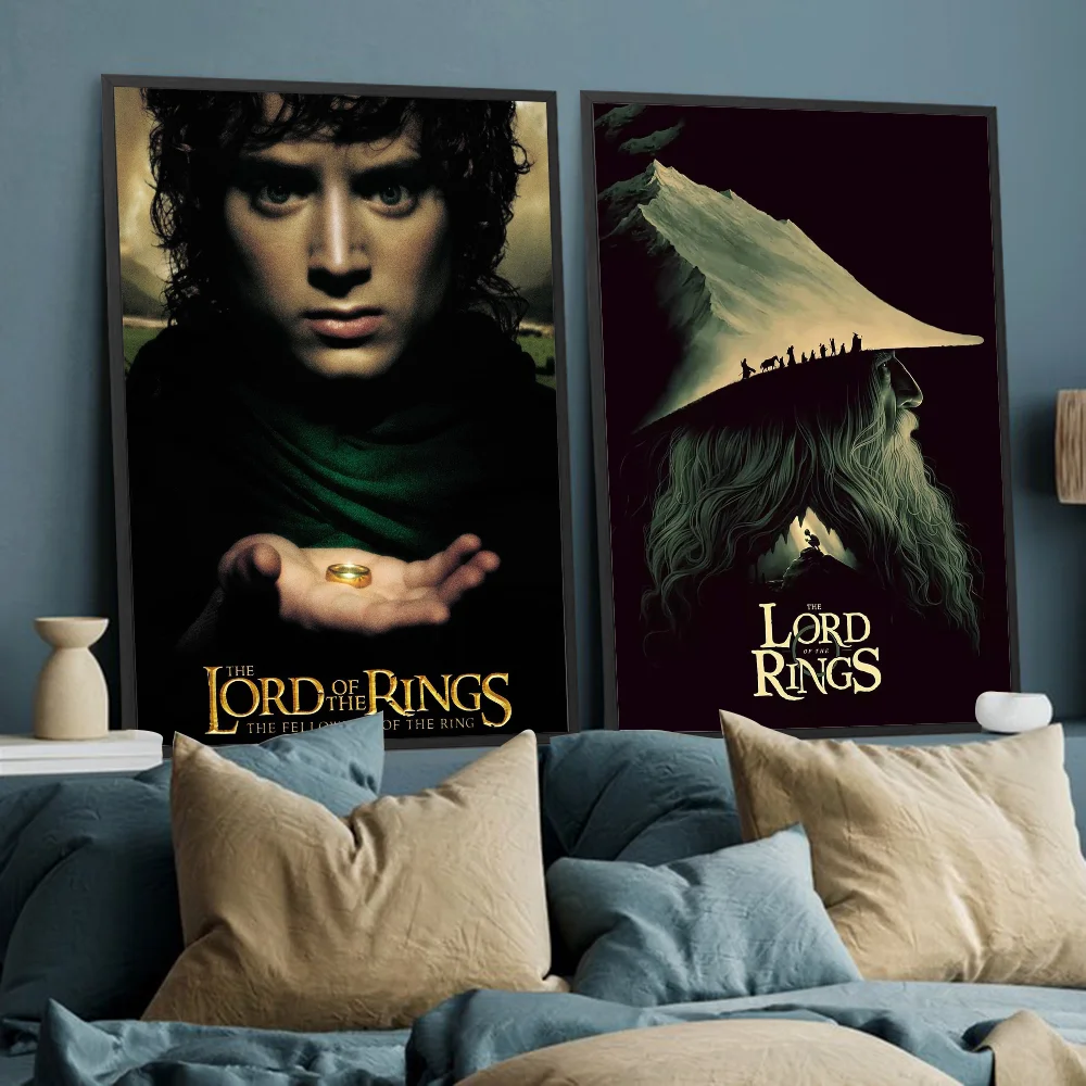 لوردات الخواتم R ملصقات الفيلم الكلاسيكي ، ملصق ورقي مقاوم للماء ، قهوة ، منزل ، ديكور بار ، ملصقات حائط فنية #4