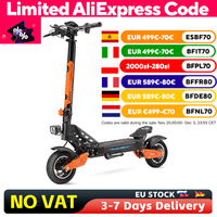 HALO KNIGHT T102 folk Electric Kick Scooter 52V 1200W 21Ah Adult e-scooter 50 KM/H Max Speed professional power Scooter