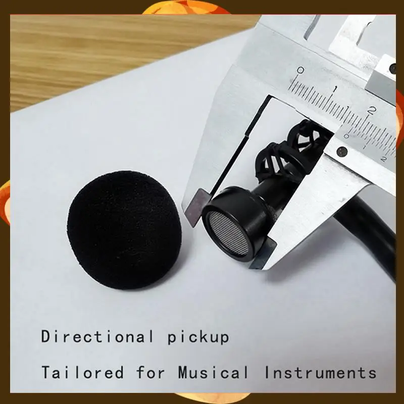 

Professional For SAXOPHONE Wireless Microphone UHF Gooseneck Voice Recording Wireless Pickup For Saet Trumpe Horn-T34C