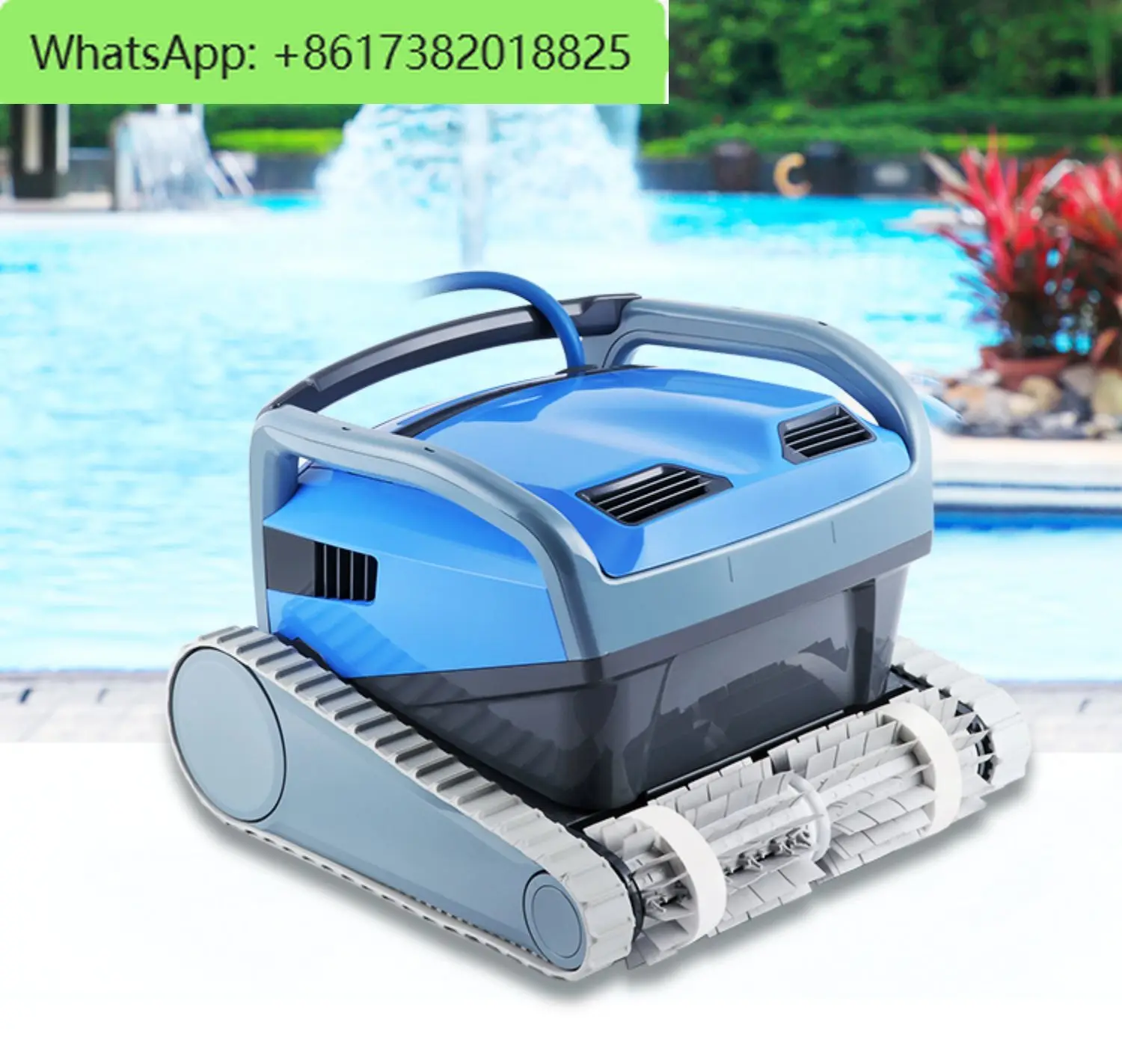 Fully automatic turtle dolphin underwater vacuum cleaner, fish pool, swimming pool bottom cleaning robot