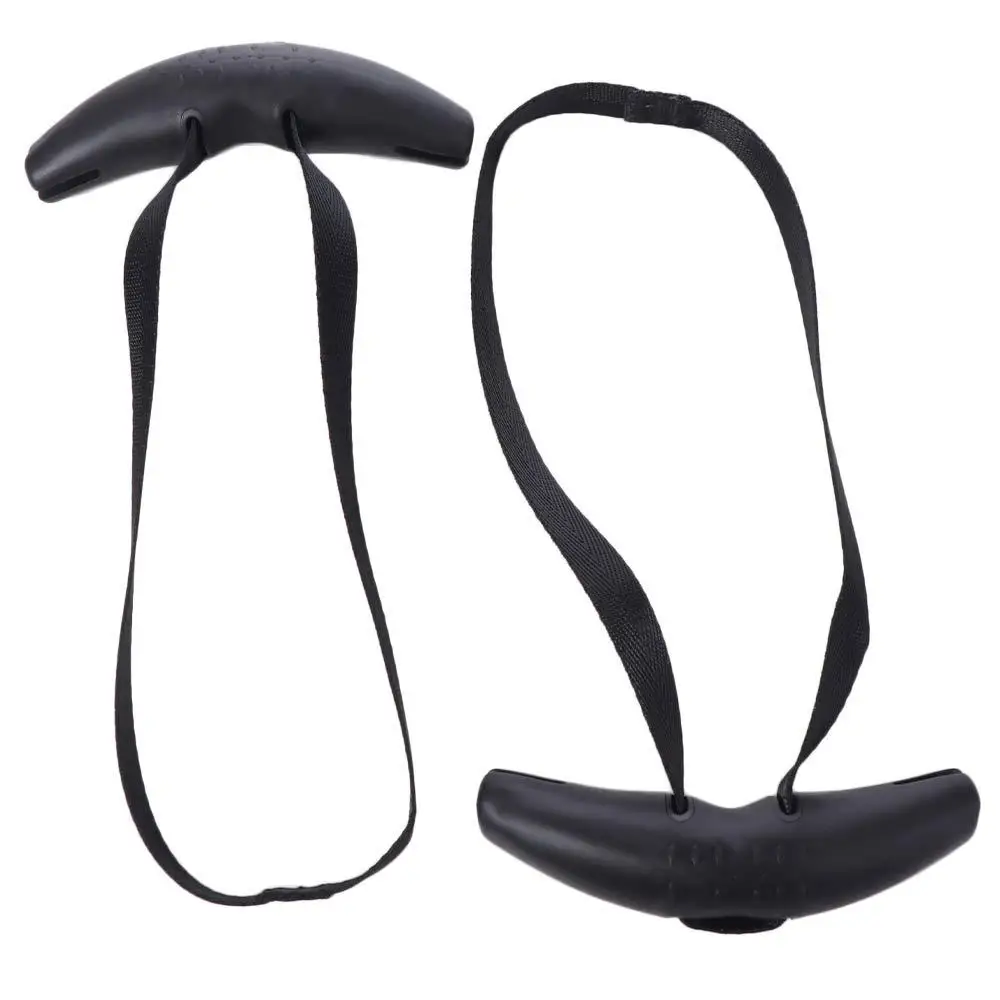 Forma de chifre alça de fitness construção muscular levantamento de peso fitness training grip multifuncional máquina de cabo puxar para cima alças