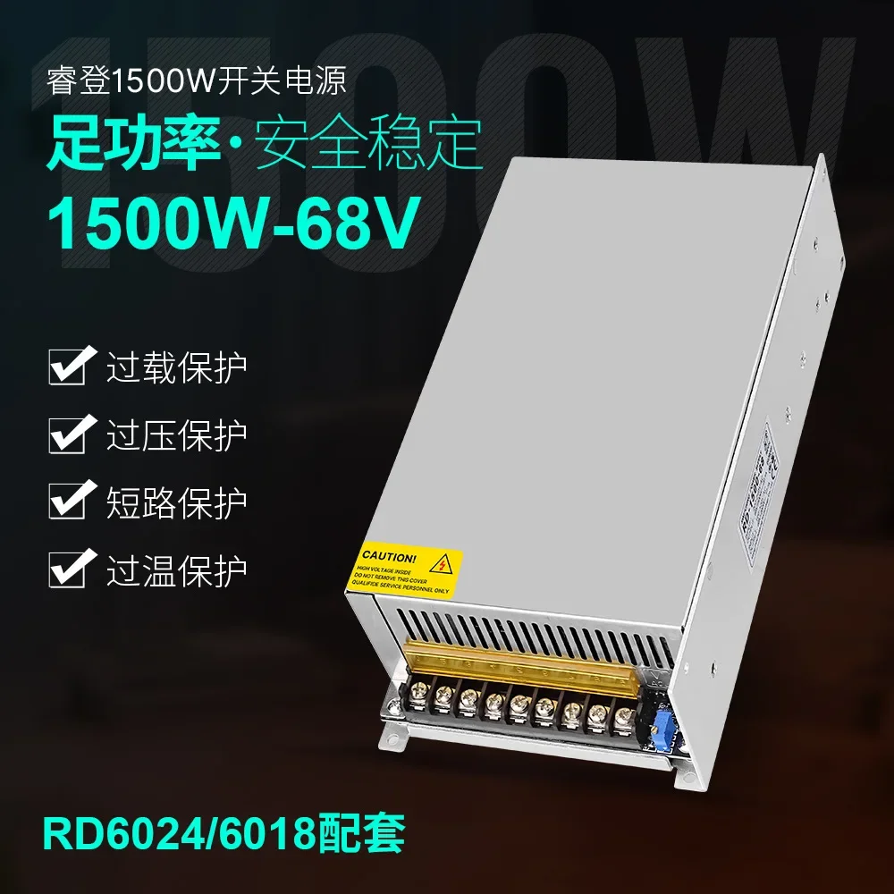 RD RD6030 RD6030W 60V 30A DC Adjustable Step Down Voltage Bench Regulated Power Supply Buck Converter Battery Charging&1500W PSU