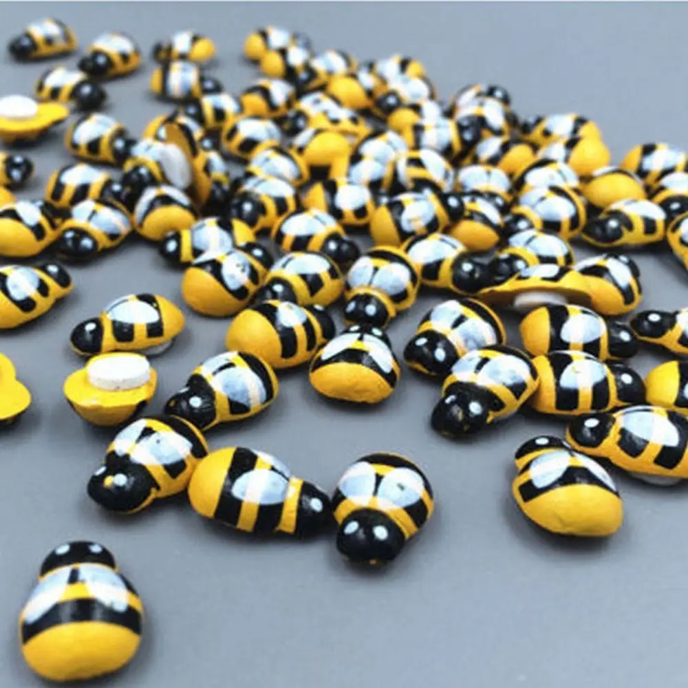 3D Fridge Sticker Stickers Mini Bee Scrapbooking Home Decoration Toys Baby Kids