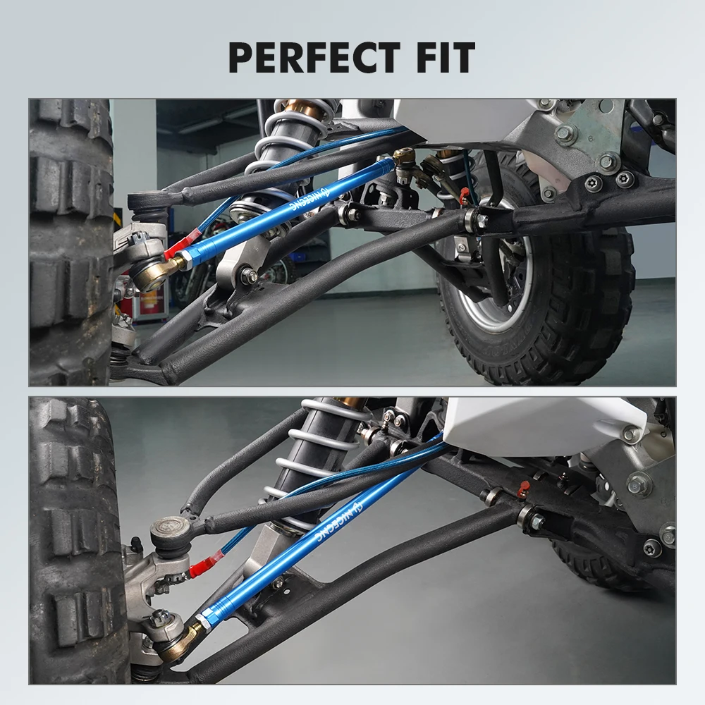 Zestaw przegubów kulowych i końcówek drążków kierowniczych NiceCNC do ATV YAMAHA YFZ450R YFZ 450R 450 R 2009-2022 2021, zamiennik, akcesoria aluminiowe