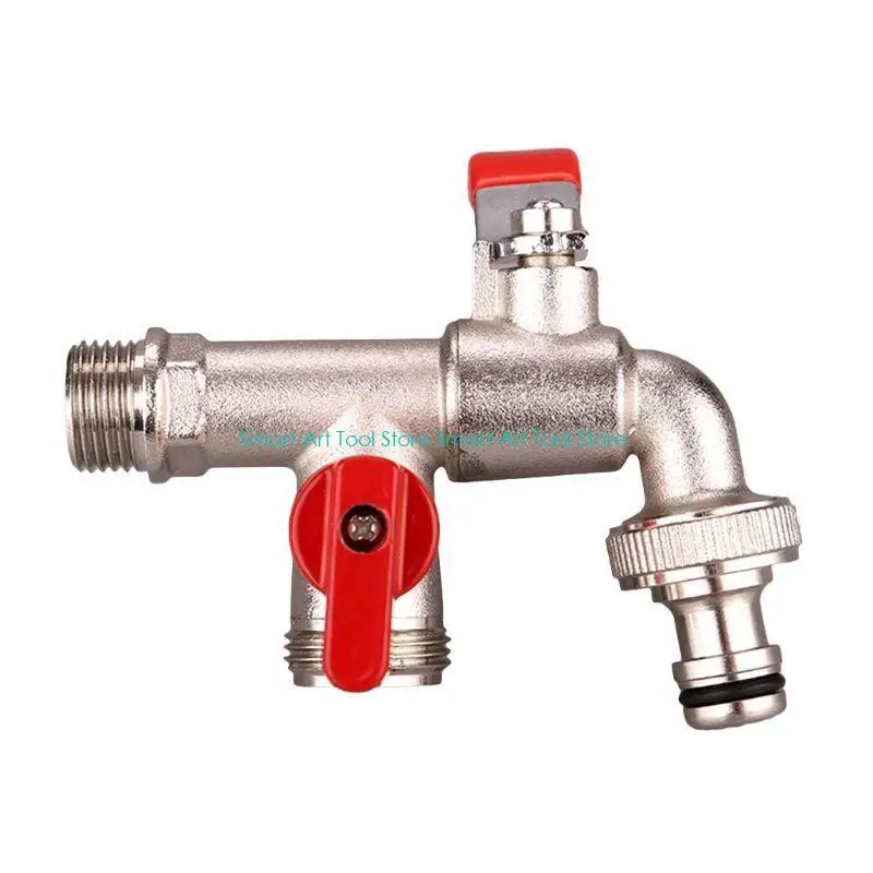 E1PB ماء الصنبور مزدوج لصمامات الصمامات الصنبور المقطوع لصمامات في الهواء الطلق #4