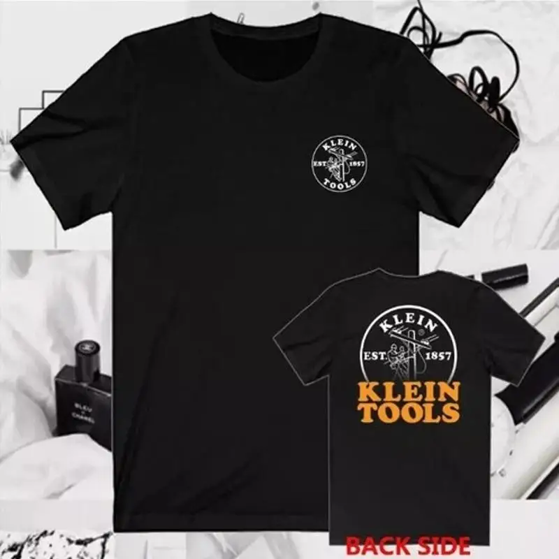 

Klein Tools Est. 1857 Logo Black T-Shirt For Fan Size S to 5XL