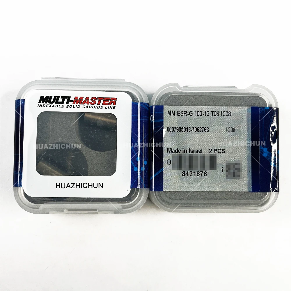 

HUAZHICHUN MM ESRG100-13T06 IC08 interchangeable solid carbide, cylindrical blank heads.