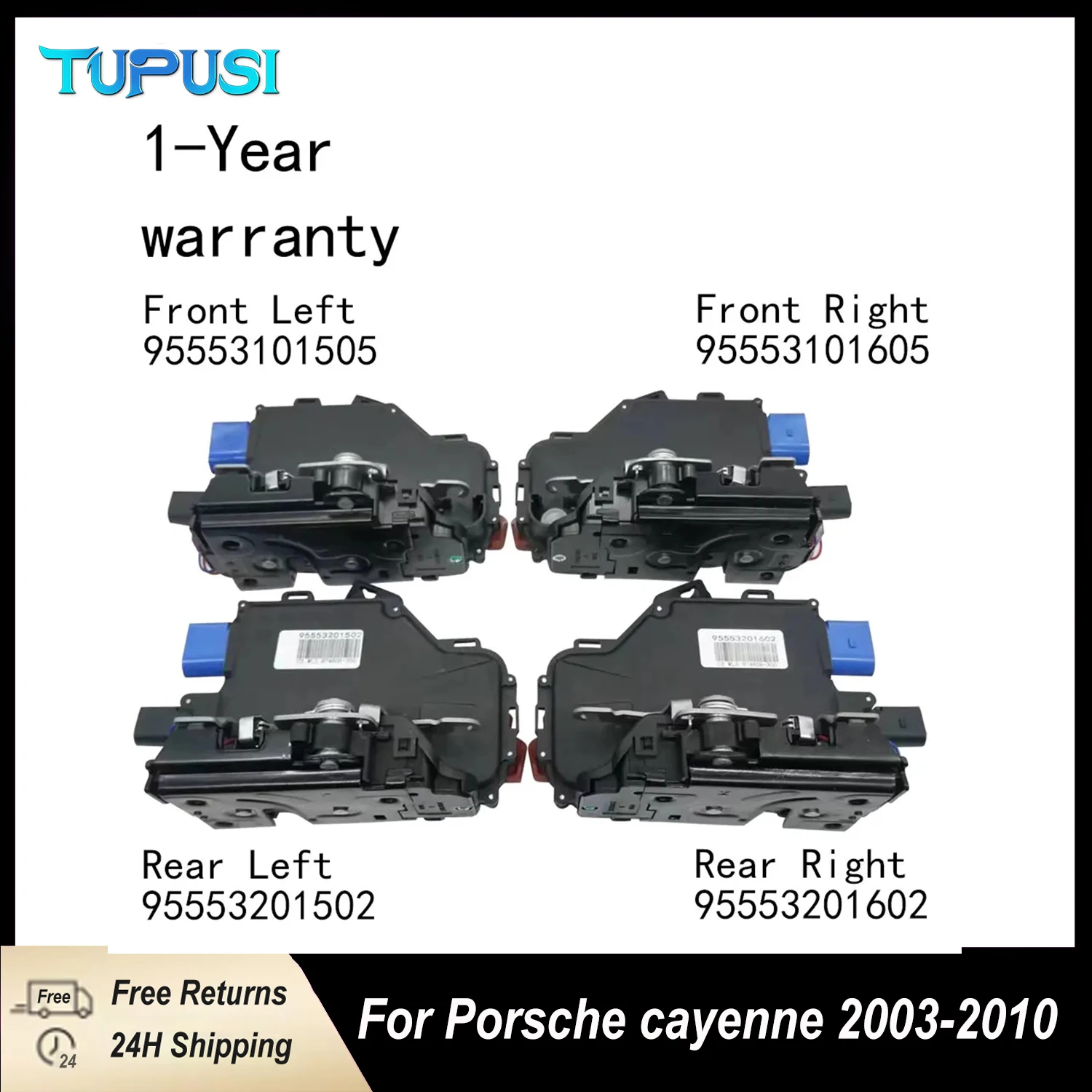 

For Porsche cayenne 2003-2010 Door Lock Actuator right-hand drive 95553101505 95553101605 95553201502 95553201602