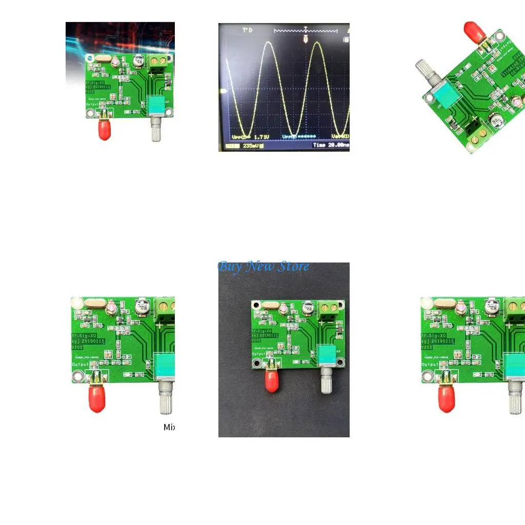 

20CE Transmitting Source 13.56Mhz PCBSignal Source 10dBm ~ 10dBm Adjustable Power Power Amplifiers Board
