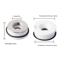 A84X- Nozzle Holder Ring D32 M14 For Raytools 1202740001 120515099A BMH109 BMH111