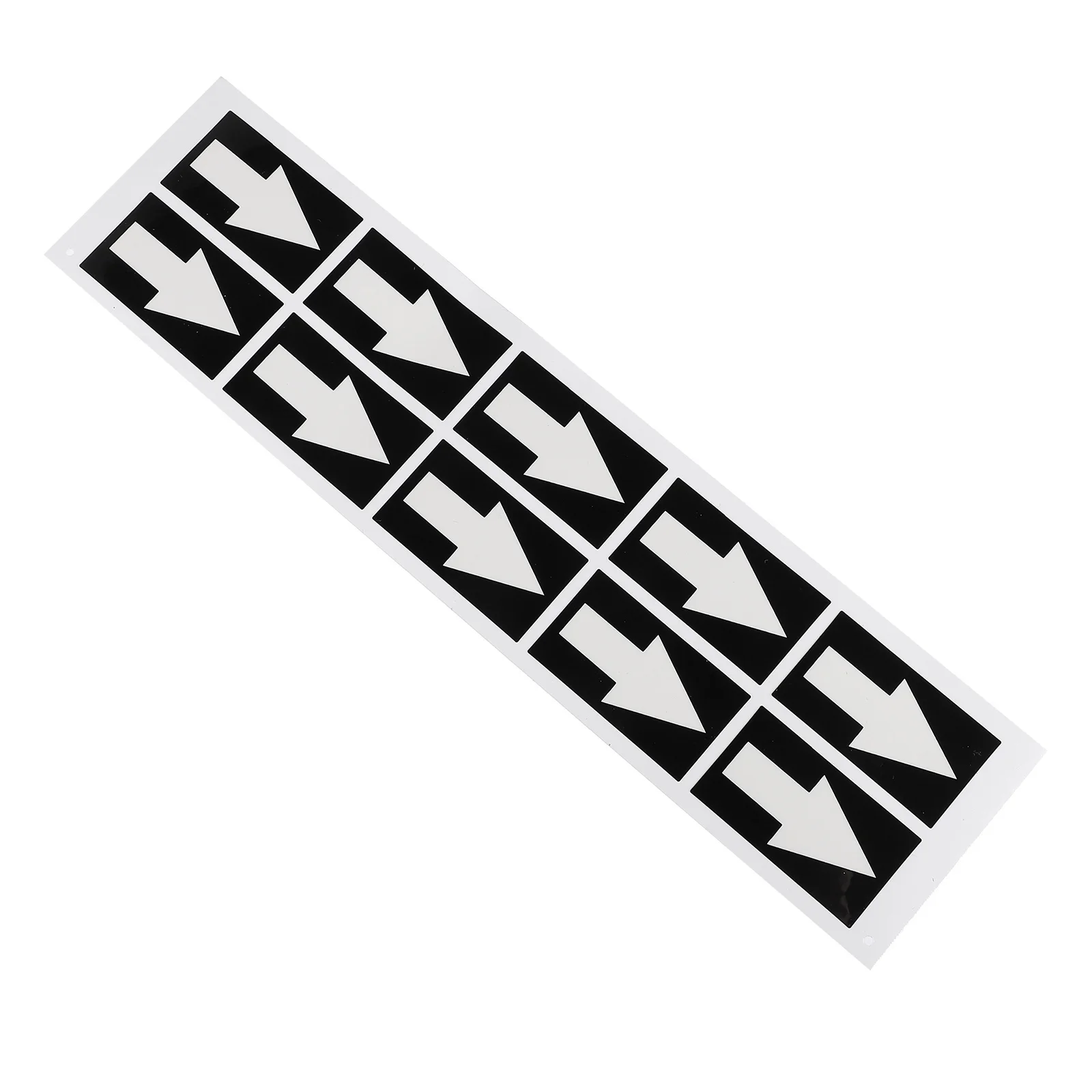 

COHEALI 10 шт., наклейка на направление стрелки, наклейка для настенной напольной этикетки, индикатор декоративного предупреждающего знака