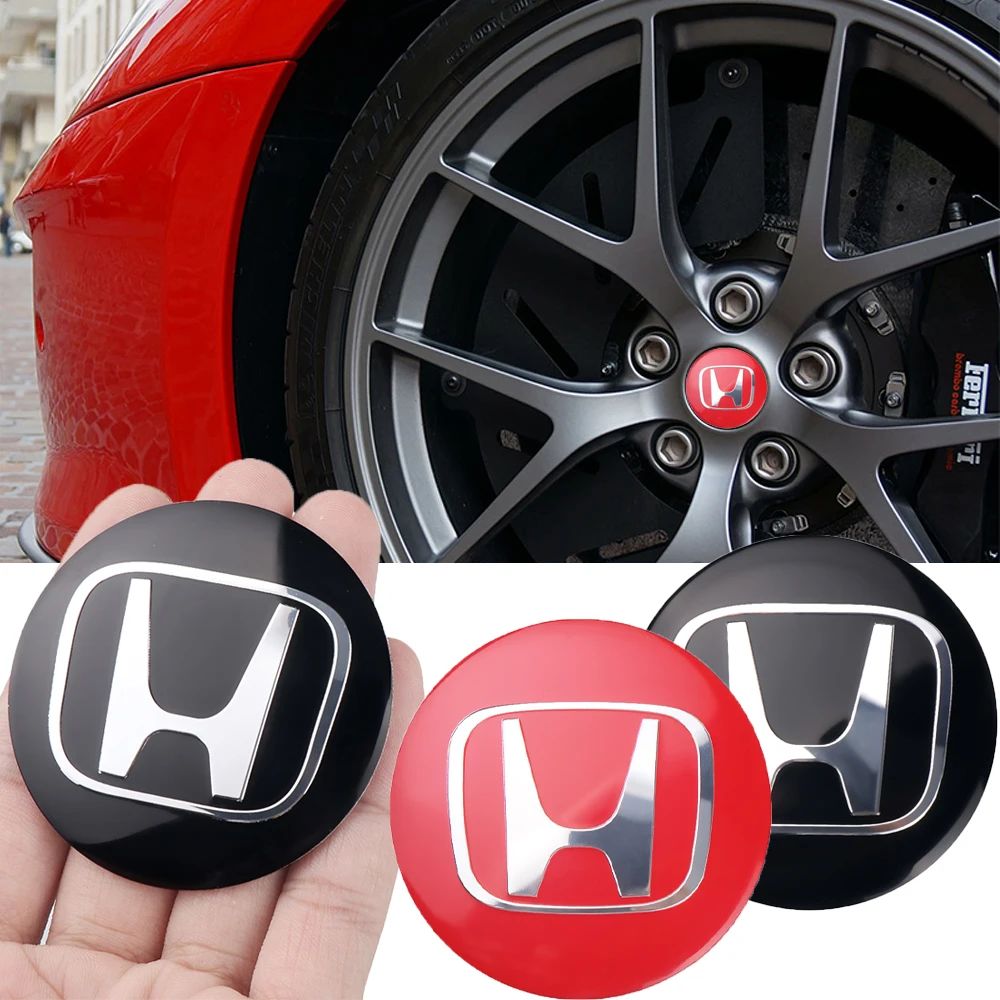 4 قطعة 56/60 مللي متر لهوندا سيفيك صالح جاز أكورد أوديسي الطيار CRV جواز السفر مدينة HRV سيارة عجلة مركز محور قبعات شارة ملصق يغطي