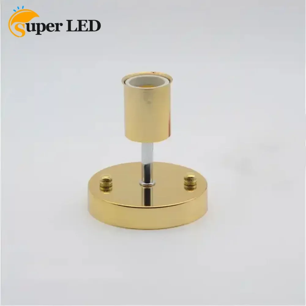 

E27 Lamp Holder Straight Side Plate Base Head Tube Straight Tube High Temperature Resistant Ceramic Screw Lamp Fittings