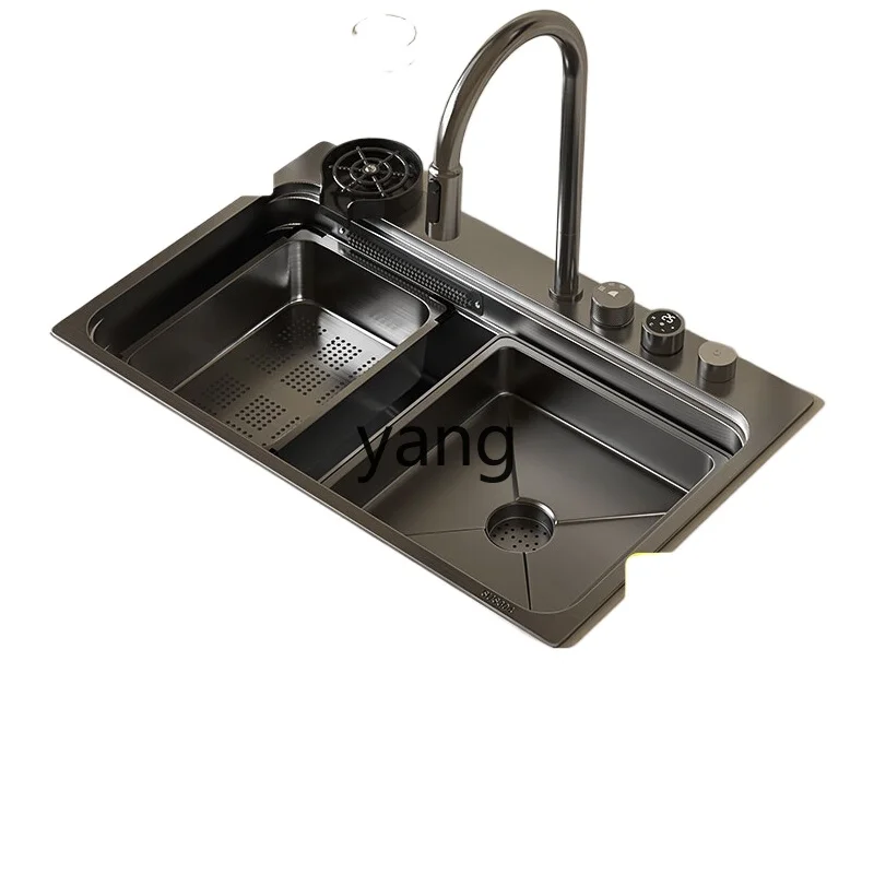 LMM kitchen sink rain sink stainless steel household sink dishwasher