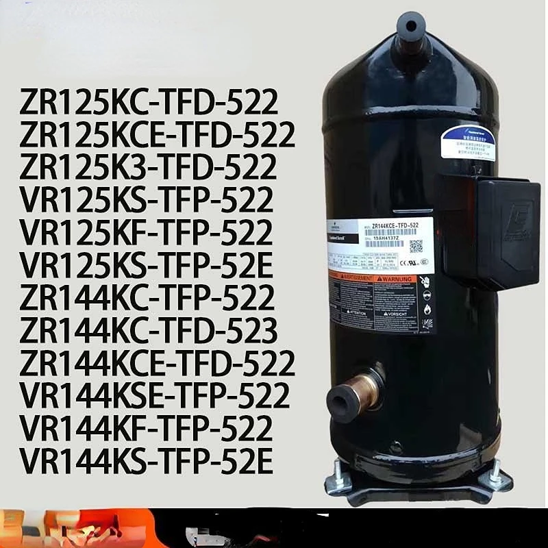 

Compressor ZR144KCE ZR125KC-TFD-523 VR125KSE VR144KS-TFP-522