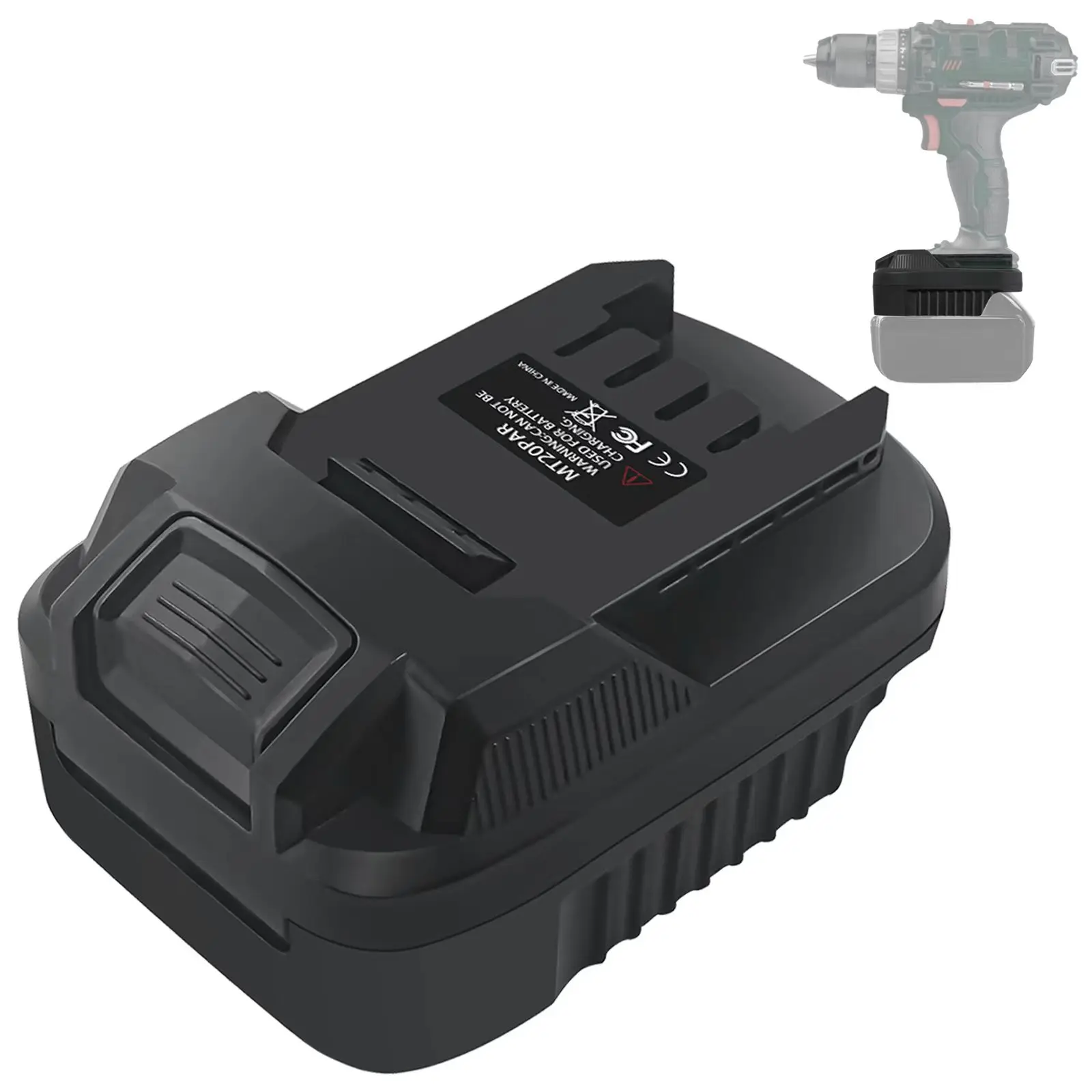 Adaptateur pour Makita Parkside X20V, convertisseur de batterie 18V, outil au lithium-ion, accessoires pour outils électriques