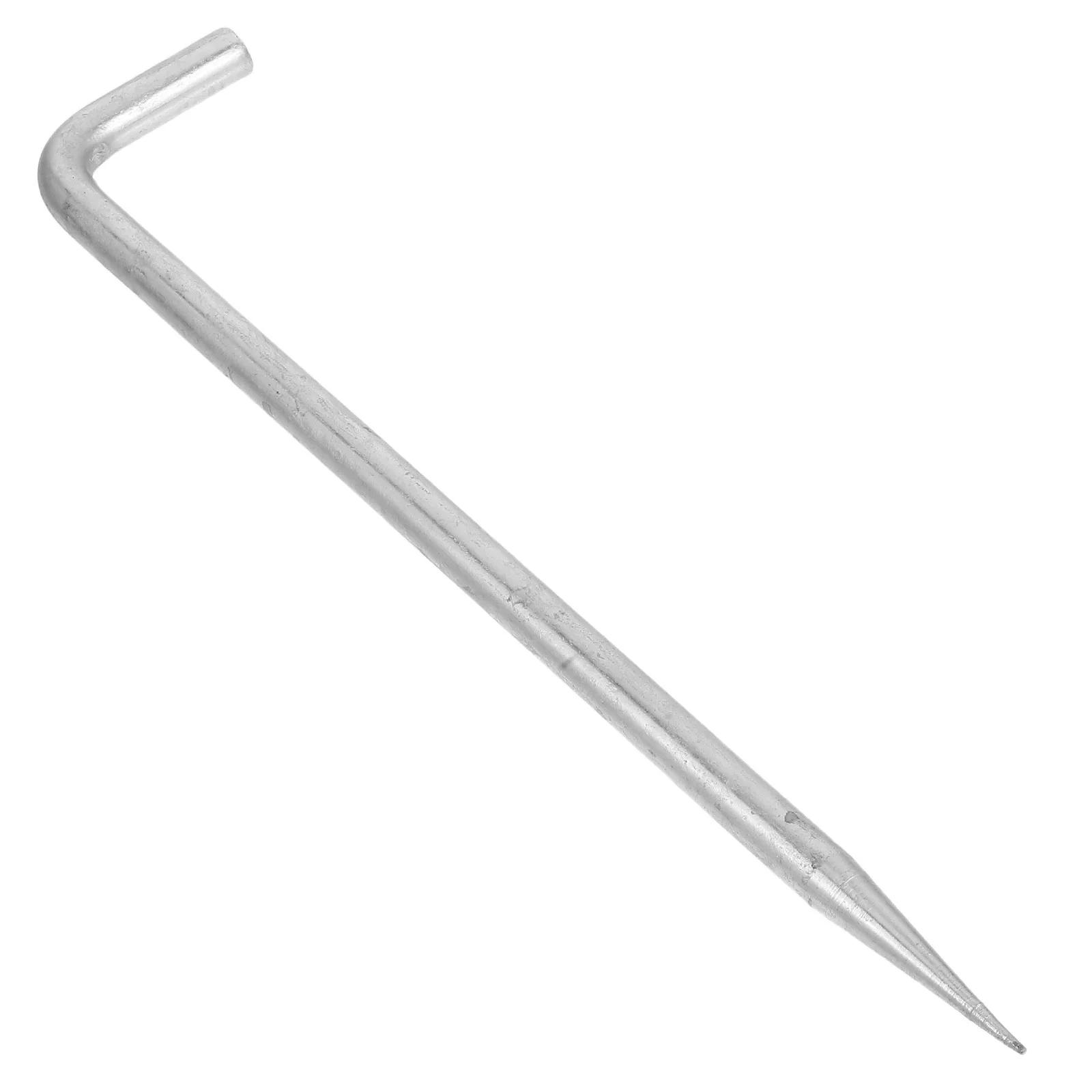 قضيب أرضي عمود معدني على شكل حرف L قضيب تأريض للهوائيات الأسوار الكهربائية أداة حماية المولد درجة صناعية متينة