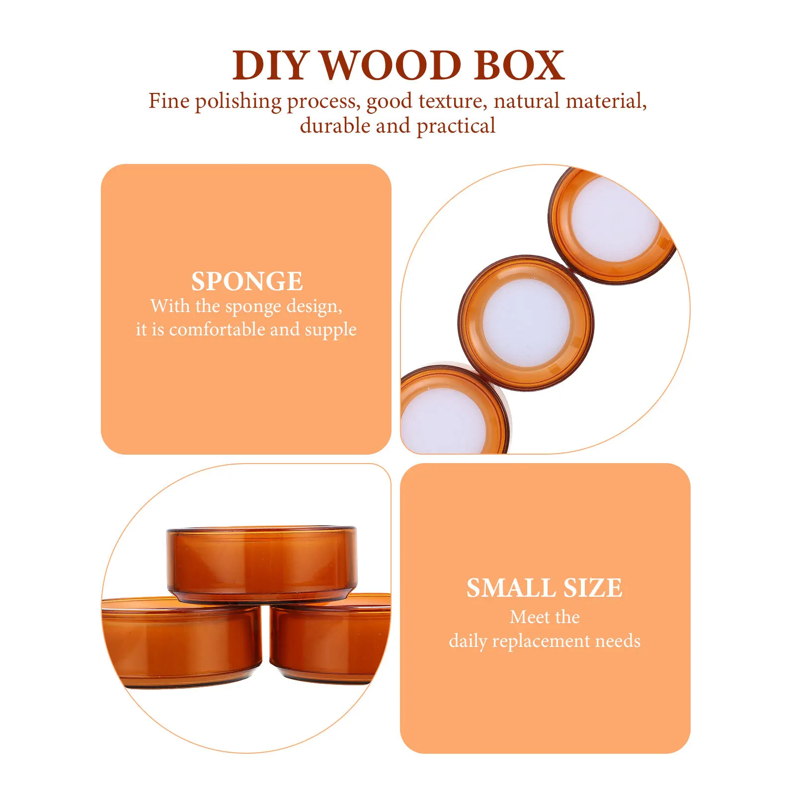 

8Pcs Finger Wet Sponge for Counting Machine Hand Moistener Cup Shape Sponge Reusable Safe Counting Counter Aid