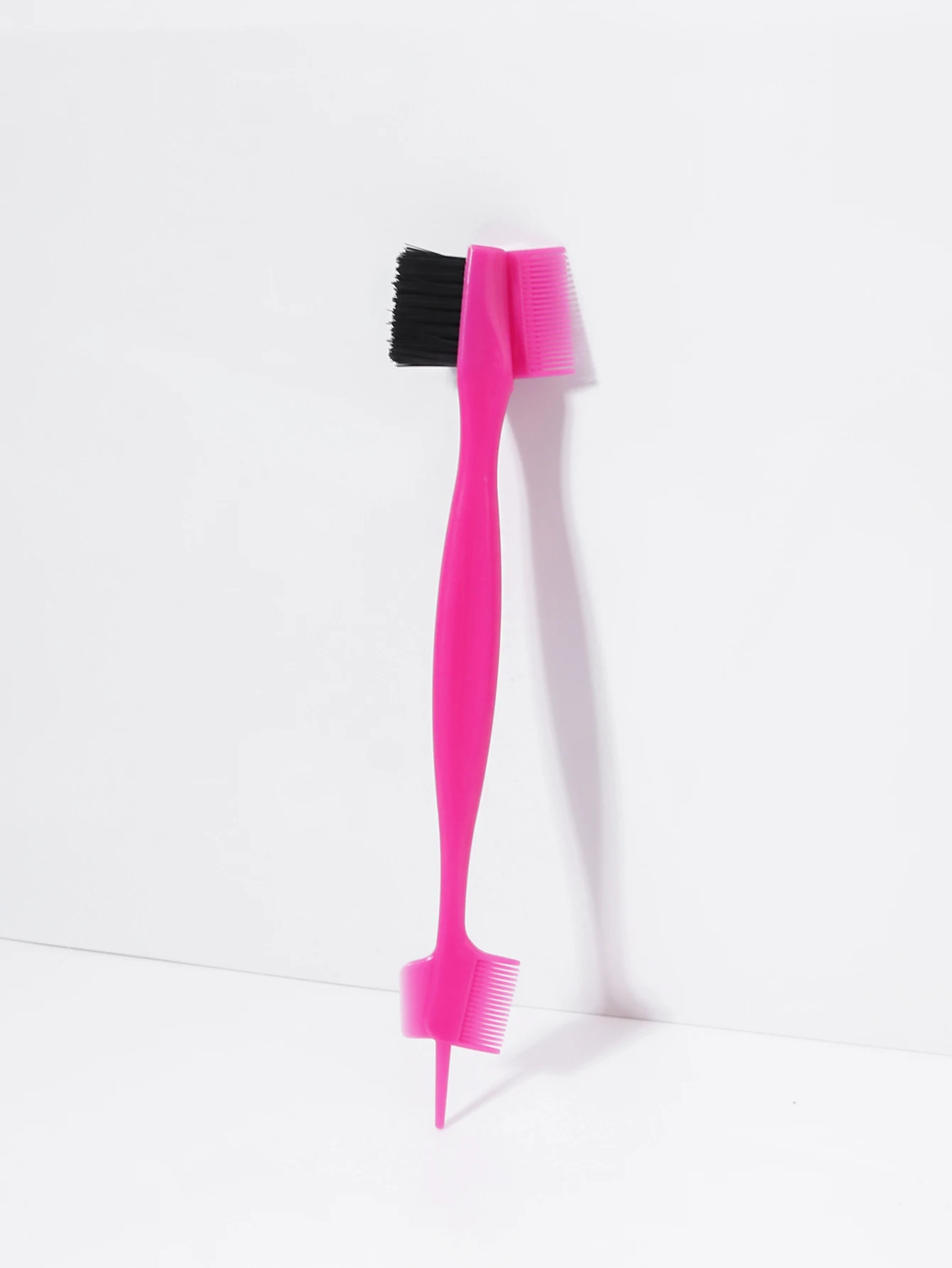 Pente de escova de controle de borda 1/4 peças, usado para pentear e cortar cabelo nas bordas e parte de trás das mulheres, especial para perucas de cabelo real