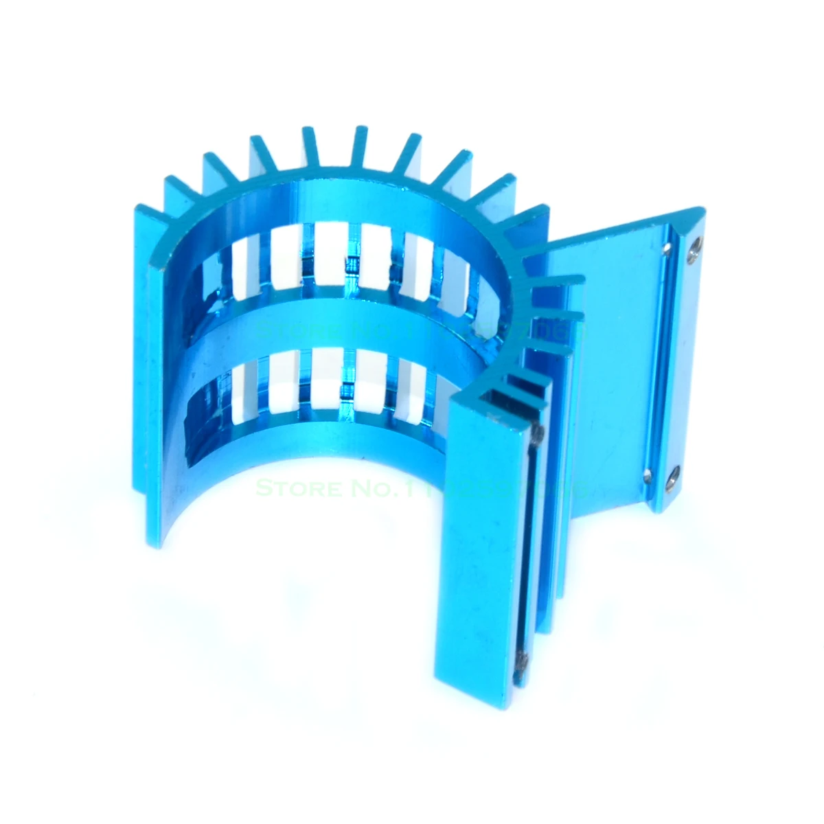 Aluminum Heatsink Alloy 380 390 2450 2840 Motor 28006 Heat Sink Radiator for Wltoys HSP RC Car Boat 30x30 Cooling Fan Hole