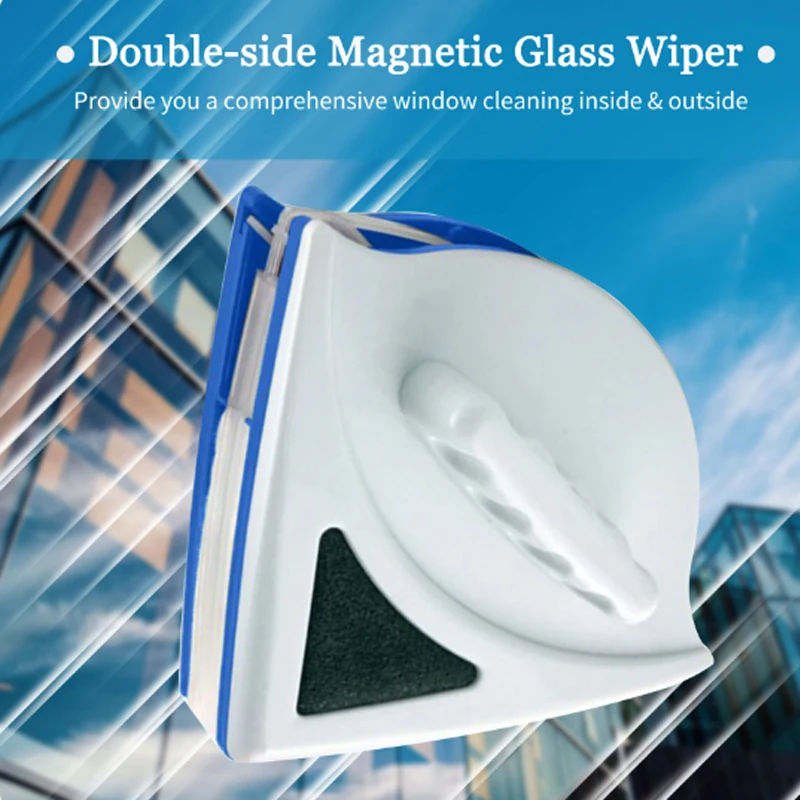 Double Sided  Glass Brush Magnetic Glass Wipe Household Double-layer Hollow Glass  High-rise Window Artifact Cleaning Tools