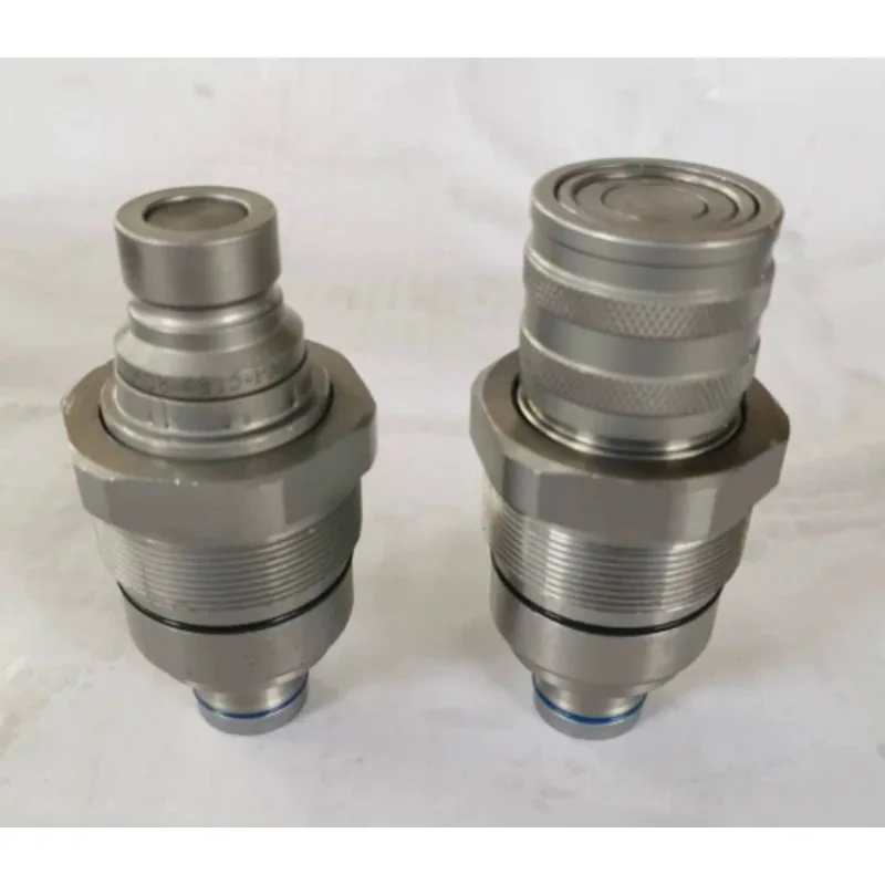 Skid Steer Loader Hydraulic Quick Connect Fittings Flat Face Coupler OEM 7246802 7246799 Replacement Spare Parts