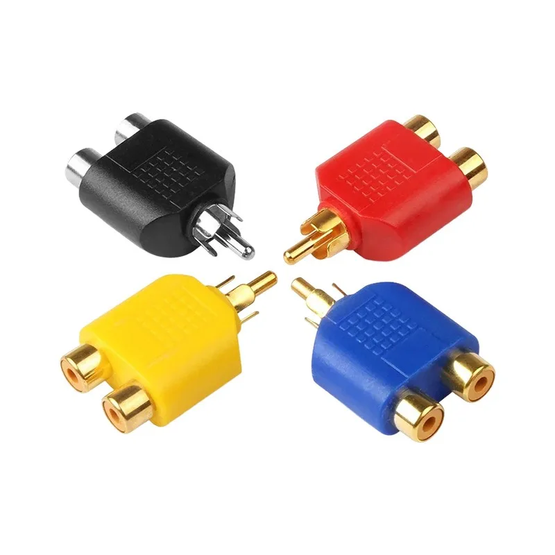 adaptador-de-Audio-rca-macho-para-duplo-rca-simbolo-lotus-com-conversor-de-video-opcional-em-cores